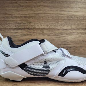 Nike SuperRep Indoor Cycling Shoes White Black CJ0775-100 Women's Size 10